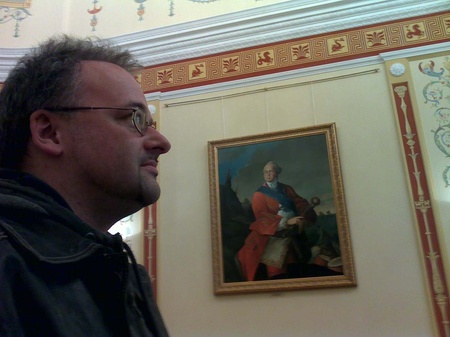 У залах палацу Розумовських - портрет Розумовського